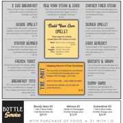 U P Station Bar & Grill menu 2